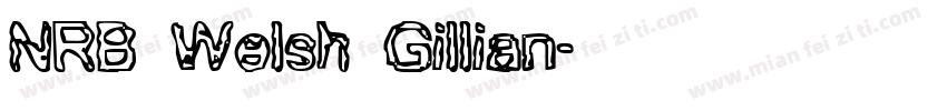 NRB Welsh Gillian字体转换